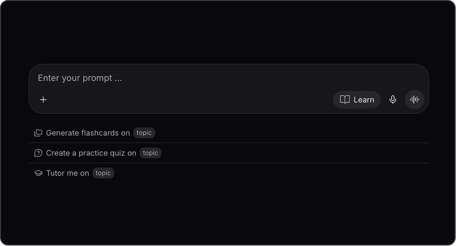 Learn Mode
