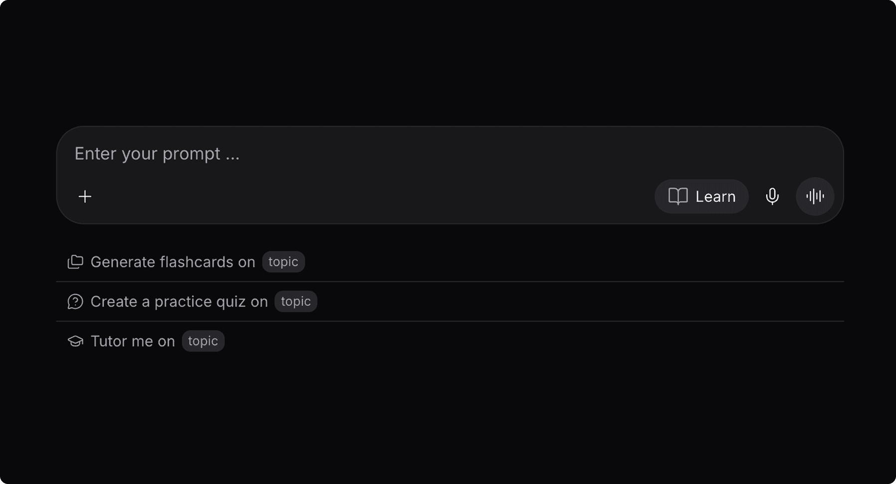 Learn Mode