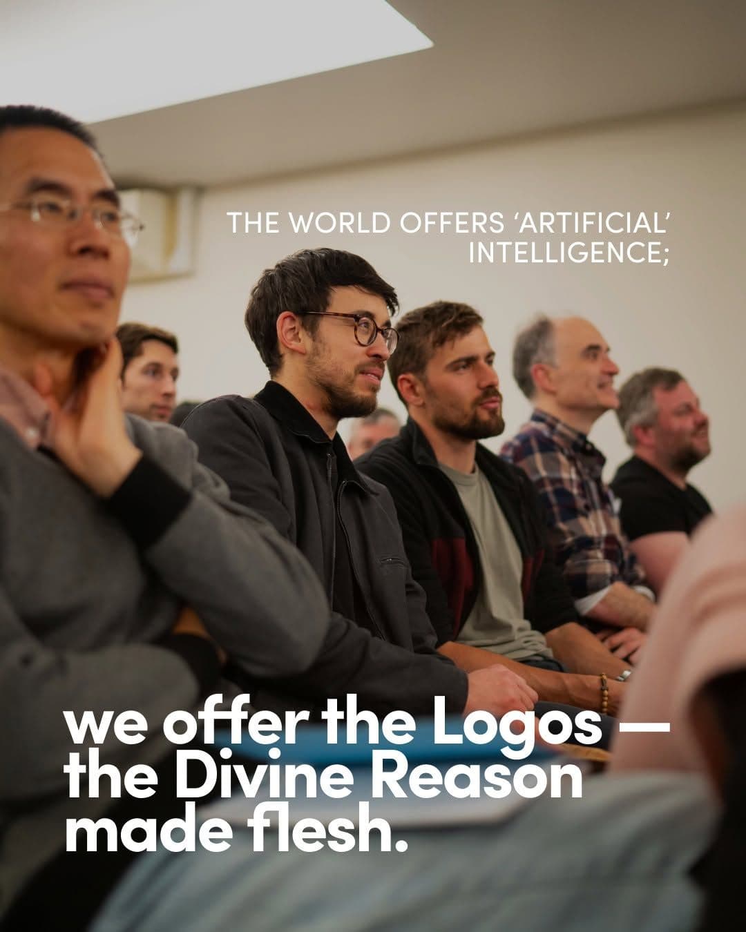 An AI can calculate, but only a soul can contemplate.